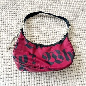 NWOT Red Holiday Limited Edition L.A.M.B. Lesportsac Small Hella Hobo w/Charm